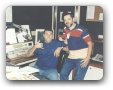 Estudio da 98FM com Carlos Alberto 08/2001