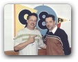 Estudio da 98FM com Charles Uchoa 09/2003